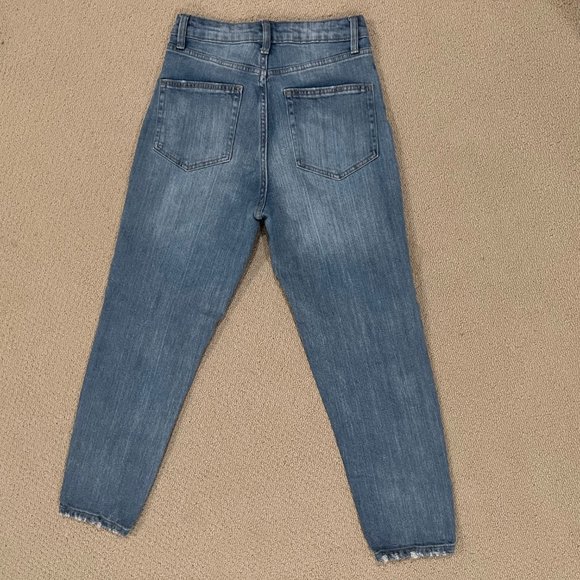 Wild Fable Ripped High Rise Mom Jean - Picture 2 of 5